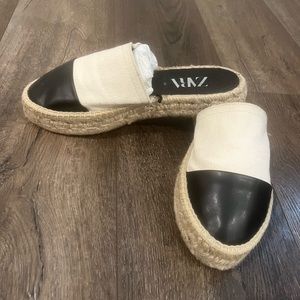 Zara mule espadrilles